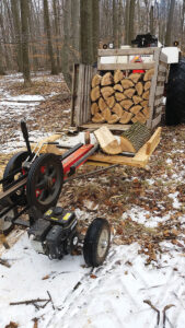 Pallet Wood Projects: DIY Firewood Rack Image